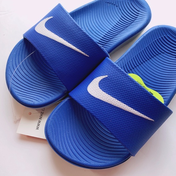 📣❣️SALE❣️NEW Nike Kawa Kids JDI Slide Sandals Shoes - Picture 5 of 14